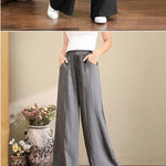 Vida linnebyxor för kvinnor