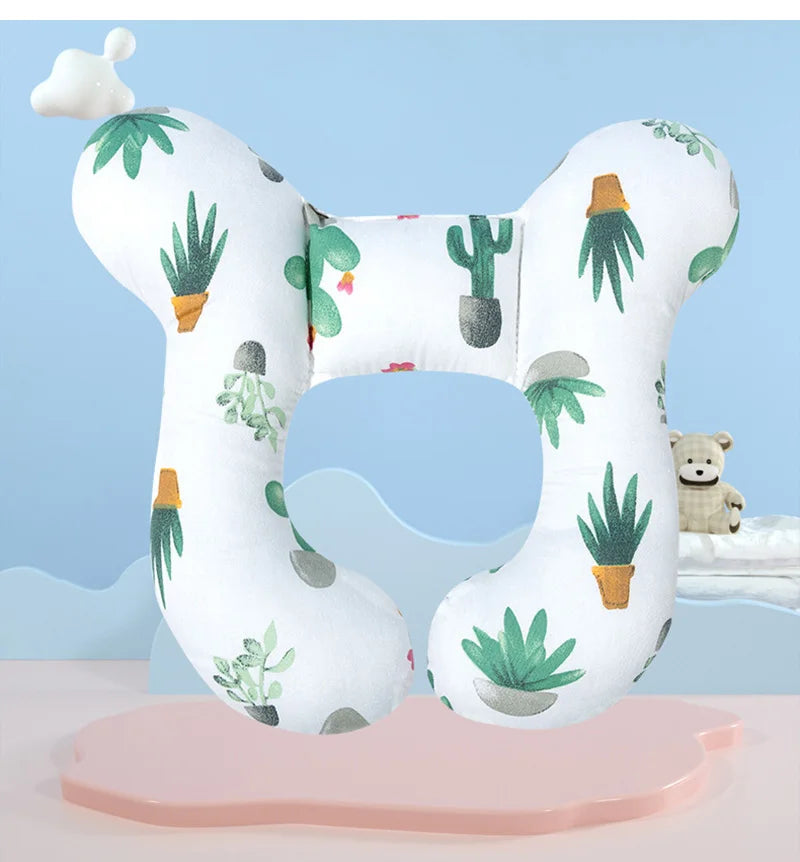 BarnKudde™ – U-formad Nackkudde med Barnmotiv