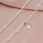 Fotlänk Linnea (kedja med zirkoner – vattentålig design)