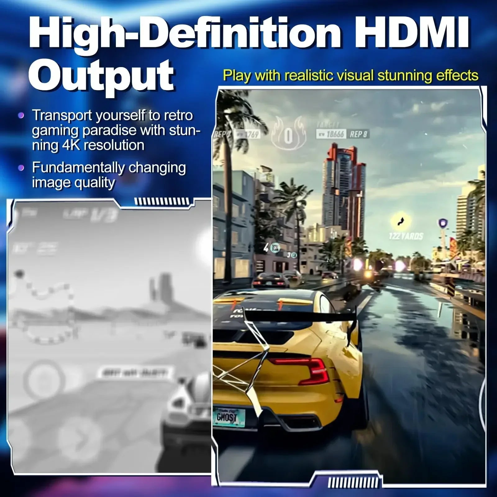 Game Stick med massor av Klassiska Spel