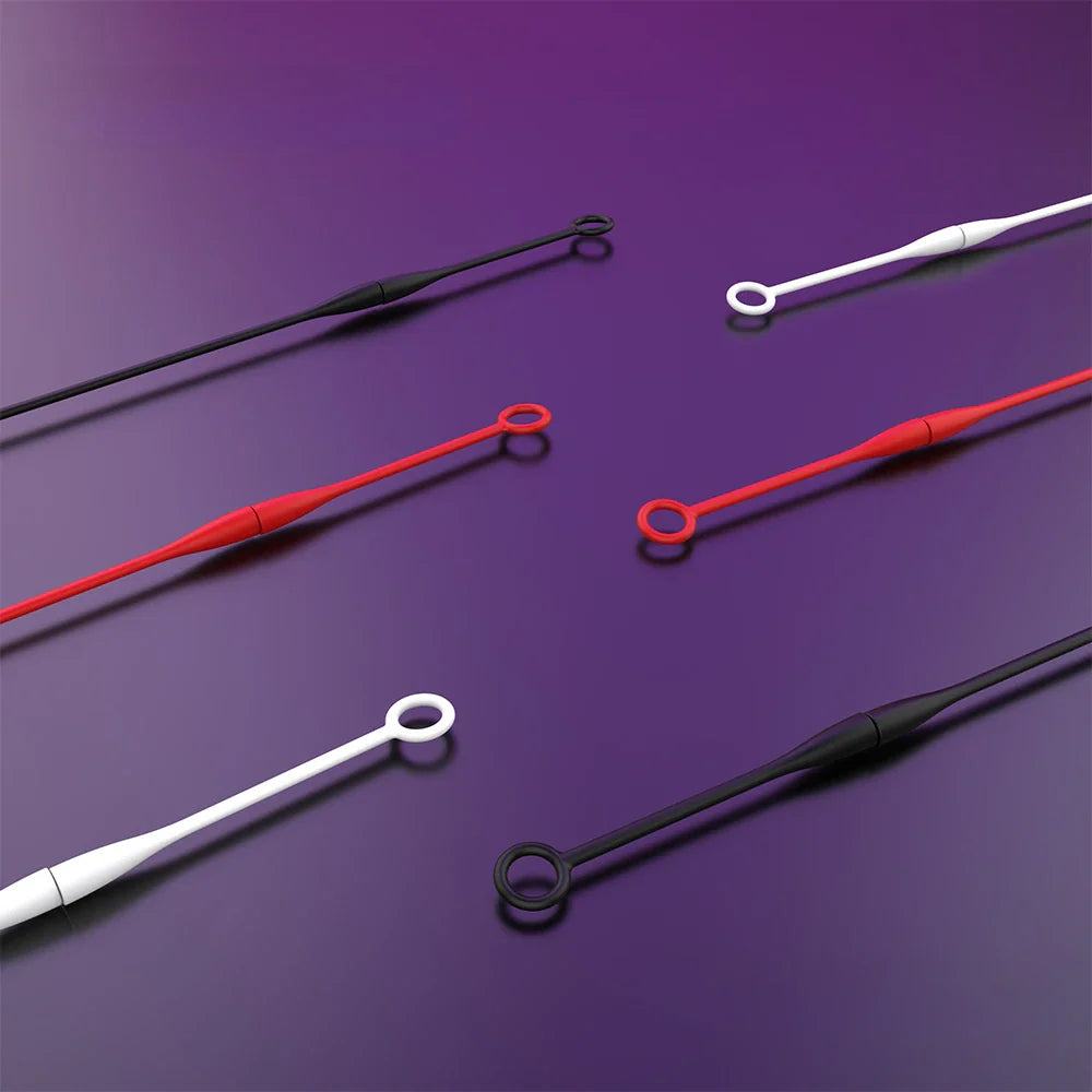 Silikon snöre för öronproppar – magnetisk hållare, antiglid