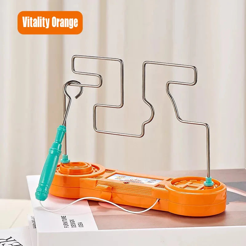 Elektriskt labyrintspel – rolig utmaning med ljus & ljud