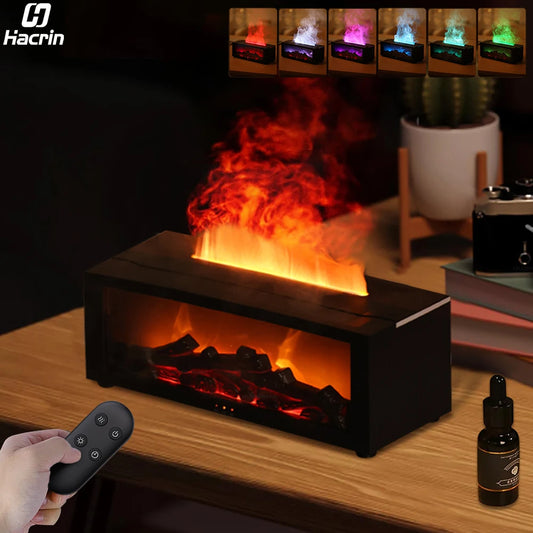 FlameAroma™ – Aromadiffusor med Nattljus