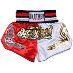 Muay Thai shorts – broderade kickboxningsshorts för vuxna & barn