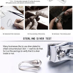 Halsband Klara (halsband med fyrklöver och gnistrande sten)