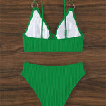 Bikini – push-up brasiliansk bikini med hög midja