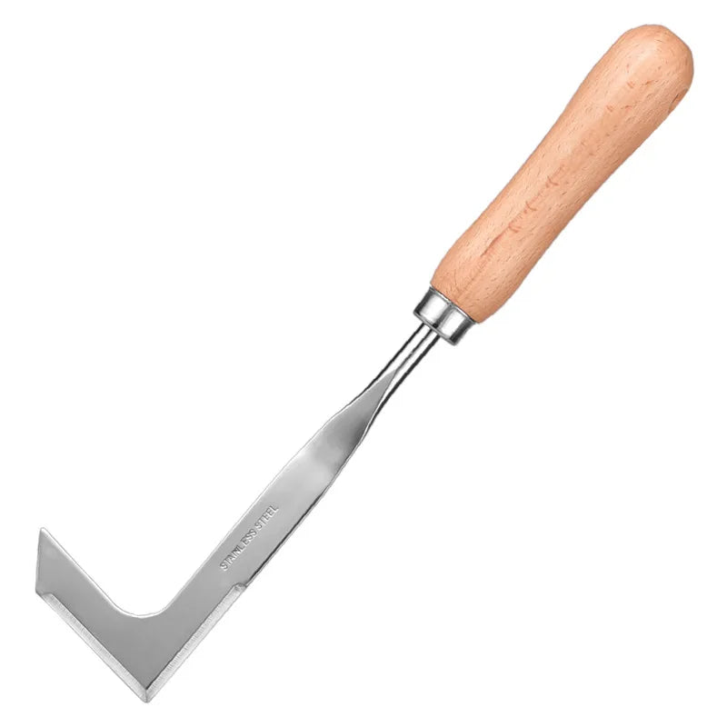 L-formad ogräsrensare – manuellt handverktyg för sprickor & trädgårdsbäddar