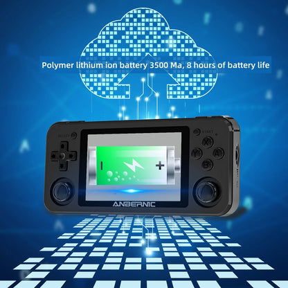 RetroSpel Pro 351 – bärbar spelkonsol 3,5” skärm (2500 spel)