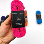 Vaxade skridskosnören – slitstarka ishockey skosnören