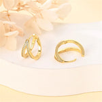 Eleganta örhängen – hoops med stjärnor, månar & pärlor