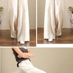 Vida linnebyxor för kvinnor