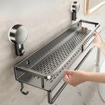 Duschhylla med sugpropp – utan borrning