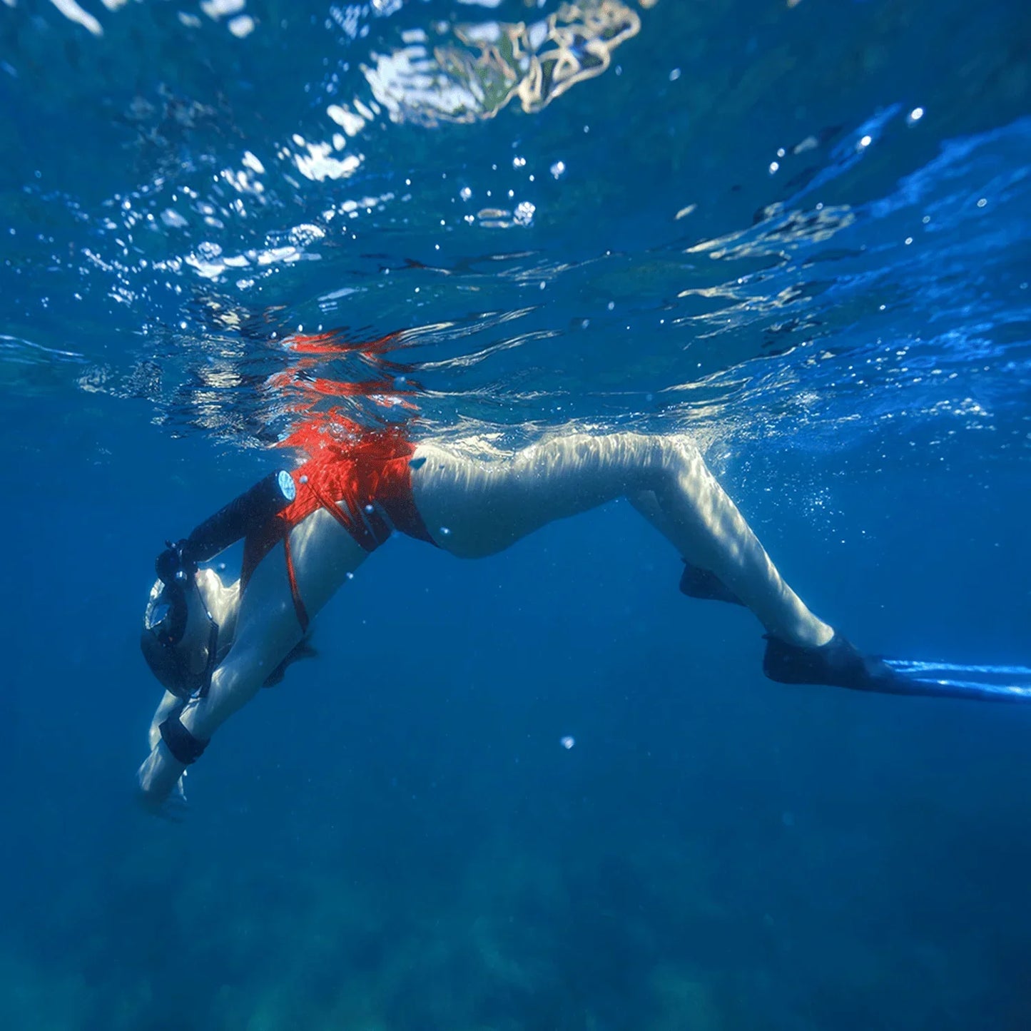 Mini dykflaska 0,5 L – snorkel & dykutrustning för undervattenssimning