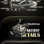 Fiskerulle – NGK stark spinnrulle 25 kg saltvatten/sötvatten