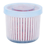 Matlåda med dränering – dubbel grönsaksförvaring