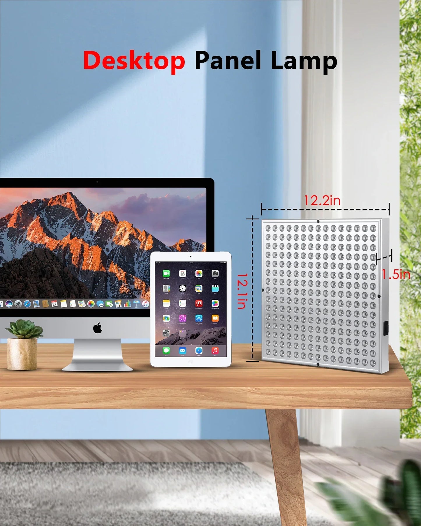 LED ljuspanel 225 dioder – hudvård & smärtlindring