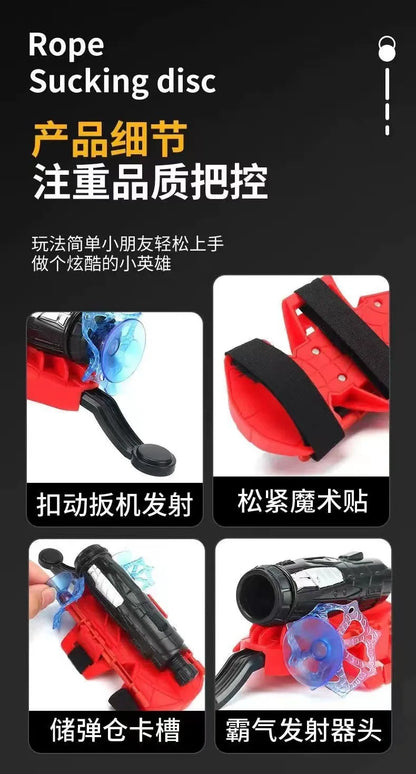 Snurrande Sugkoppspistol