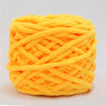 Chenillegarn 100 g – mjukt garn för halsdukar & handarbete