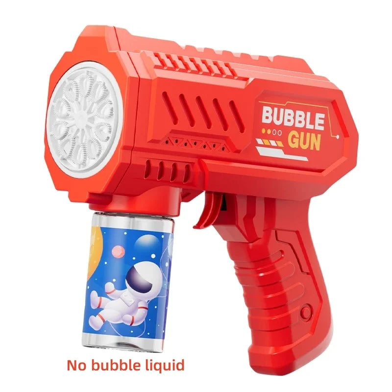 Elektrisk Bubbelpistol – 10 Hål & Automatiska Bubblor