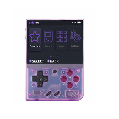 RetroPlay Mini+ – handhållen spelkonsol 3,5” skärm (64–128 GB, Onion OS)