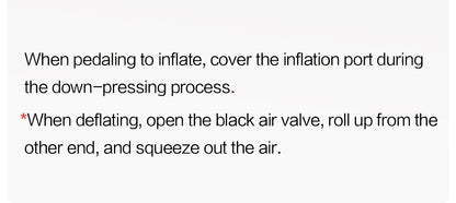 Campingluftmadrass 9cm med Pump
