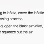 Retkeilyilmapatja 9 cm pumpulla