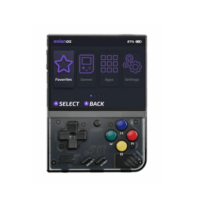 RetroPlay Mini+ – handhållen spelkonsol 3,5” skärm (64–128 GB, Onion OS)
