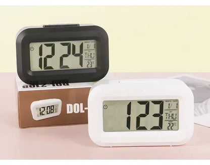 Digital väckarklocka med LED – alarm, kalender & snooze