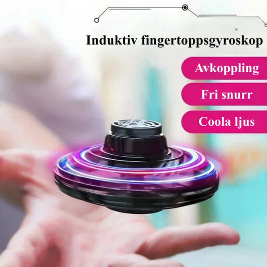 Flygande spinner boll – fingertoppsdrönare med LED-ljus