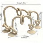 Barnleksak i silikon – pärlpussel