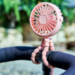 Minituuletin jalustalla – USB- ja akkukäyttöinen rattaisiin ja turvaistuimeen