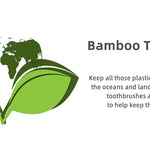 BambuTandborste™ – 10-pack Naturliga Tandborstar