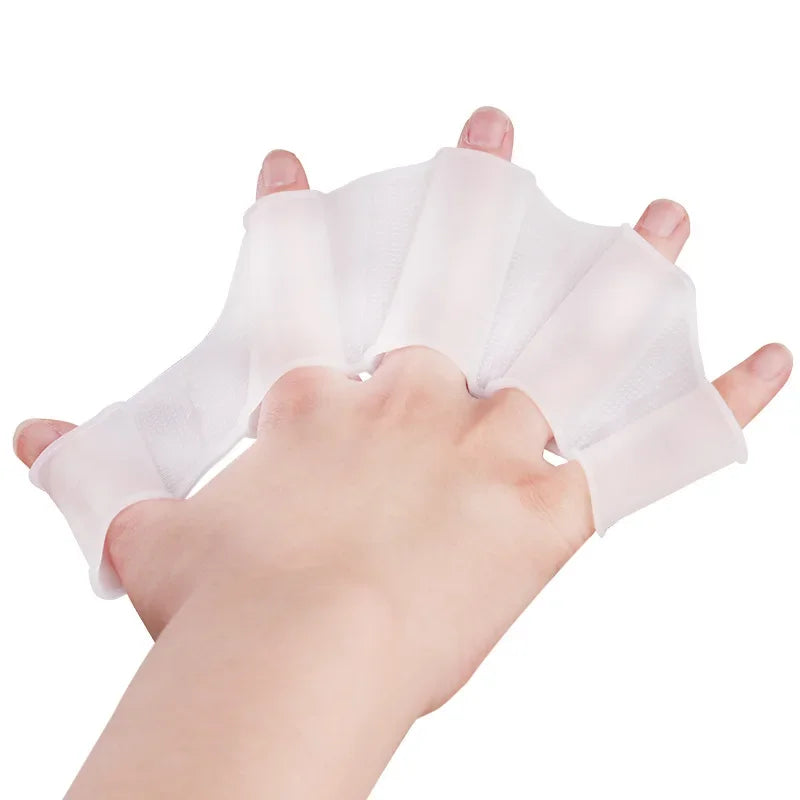 Simgälar & paddelhandskar i silikon – träning & simutrustning