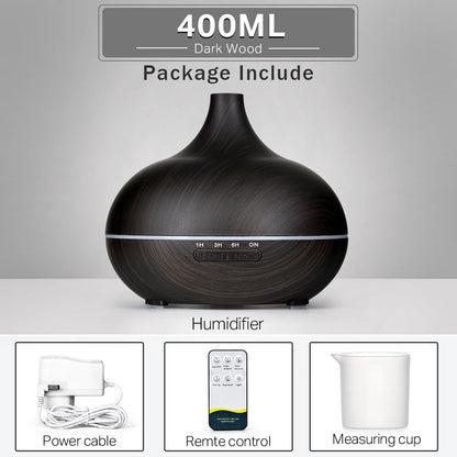 AromLuftfuktare™ – Ultrasonisk Diffuser med Fjärrkontroll