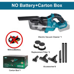 Sladdlös handdammsugare – passar Makita 18V batteri