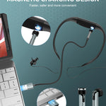 Vattentät Spelare med Hörlurar för Simning