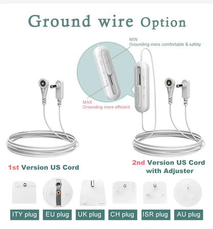 Maadoituslevy johtavalla puuvillalla – 183x250 cm