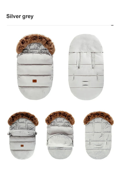 Premium Vinteråkpåse – Vind- & Vattentät (0–24 mån) – Universell Passform