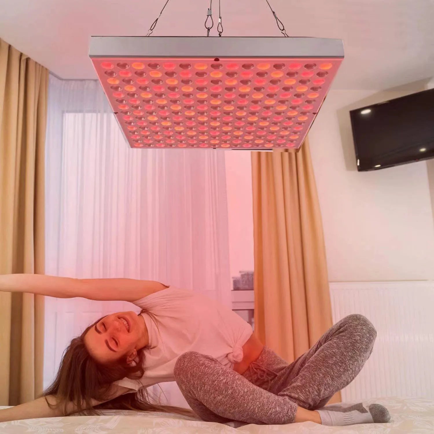 LED panel för ansiktet – anti-aging hudvårdslampa