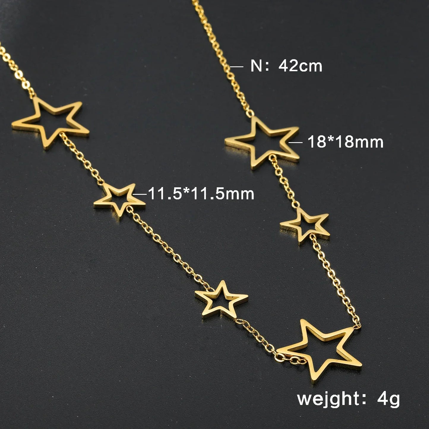 Kristallhalsband dam – zirkonia berlockhalsband för fest & vardag