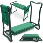 Trädgårdsstöd 2-i-1 – Knäskydd & Sittpall