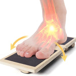 AnkelBalans™ – Träbalansbräda med Halkskydd