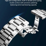 Herrklocka – rostfritt stål & datumvisning