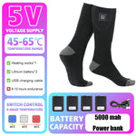 Uppladdningsbara Värmestrumpor – Vinterkomfort