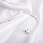 Armband Helena (ormkedja i silverfärg – mjuk och stilren)