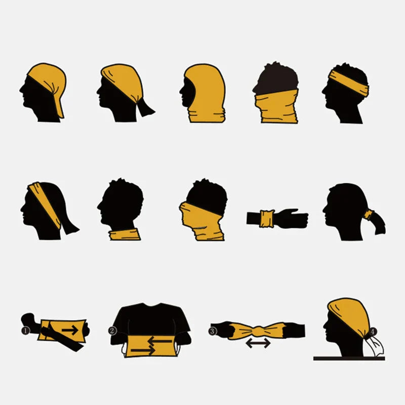 UV-Bandana™ – Multifunktionell Solskyddsscarf