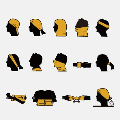 UV-Bandana™ – Multifunktionell Solskyddsscarf