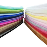 Mjuk plyschtyg 40×25 cm – flanelltyg för sömnad & leksaker