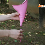 Portabel Silikonurinbehållare för Kvinnor – Hopfällbar