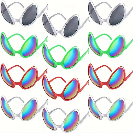UFO glasögon 12-pack - maskeradtillbehör & fest